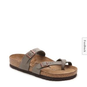 Birkenstock Mayfair sandal, size 39, EUC, color stone